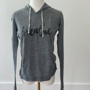 Grey Long-Sleeve Hoodies